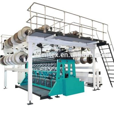 China Double Needle Bar Warp Blanket Machine Double Needle Bed Warp Knitting Machine for sale