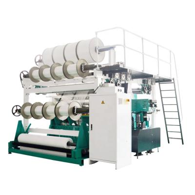 China Fast Chain Speed ​​Flannel Double Needle Bar Warp 2885 Knitting Machine for sale