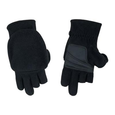 China Removable Liner Guantes Riding Fleece Lined Ski Fingerless Fishing Winter Mountainbike Warm Snowboard Sports Gloves for sale