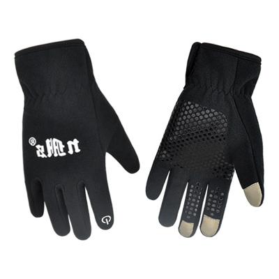 China Custom Clibm Luva Guantes Fitness Tool Fleece Lined Winter Climbing Microfiber Glove Outdoor Glove for sale