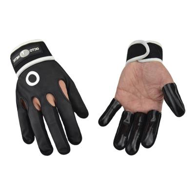 China Finger Splits Handschuhe Microfiber Custom Waterproof Fingerless Fishing Gloves Half for sale