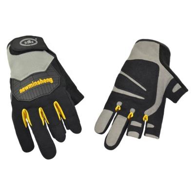 China Purchase Non-slip Summer Gloves Half Finger Cut Proof Ski Tanning Gloves Fishing for sale