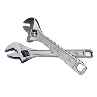 China Repairing Great Wall Precision Deluxe Large Opening Adjustable Wrench With Scale 200mm 8