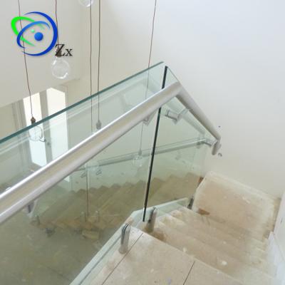 China Indoor Modern Stair Railing Handrail Stainless Steel Balustrade Balustrade Pillars Wire Railing Post for sale