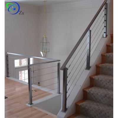 China Modern Stainless Steel Cable Railing / Indoor / Outdoor Wire Railing For Stairs / Deck / Porch / Balcony Customized for sale