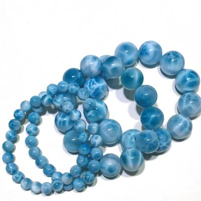 China For Jewelry Making AAA Top Quality Natural Larimar Bracelet Gemstone For Fashion And Jewelry Making for sale