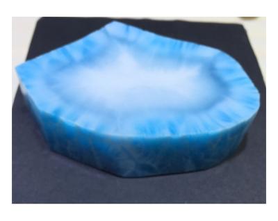 China Cabochon Natural Good Quality Natural Rough Slab D.C.A. Larimar Pendant Gemstone For Jewelry Display And Design for sale