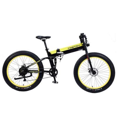 China Hot Selling Aluminum Alloy Full Suspension 26 Inch Electric E-Bike Mountain Bike for sale