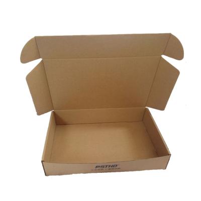 China Eco - Friendly Auto Parts Hardware Goods Brown Custom Accessory Package Corrugated Mailer Box for sale