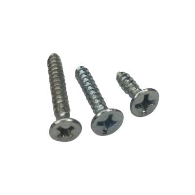 China Stainless Steel M3x8 Drywall Flat Head Hex Washer Flat Head Self Tapping Screw for sale