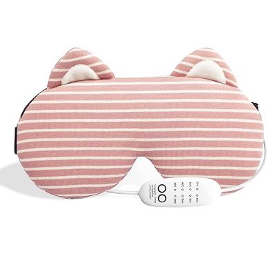 China Dark Circles Reusable USB Electric Heating Eye Mask Eye Hot Compress for Dry Eyes, Steam Heat Eye Mask for Sleep for sale