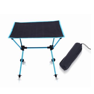 China Portable Travel Ultralight Outdoor Beach Fishing Hiking Table With Carry Bag for sale