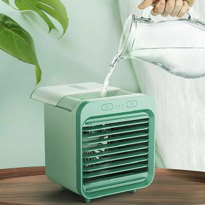 China Hot Sale Outdoor Household Mini Portable Air Conditioner Home Office with Water Humidifier Air Cooler Fan USB Desktop Air Cooler for sale