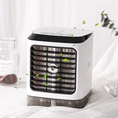 China Mini Size With Mini Portable Air Conditioner Fan Air Cooler USB Remote Control Portable Home Office Air Cooler for sale