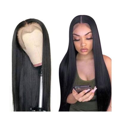 China Straight Hd Most Beautiful And Best Short Straight Lace Front Human Hair Wig for sale