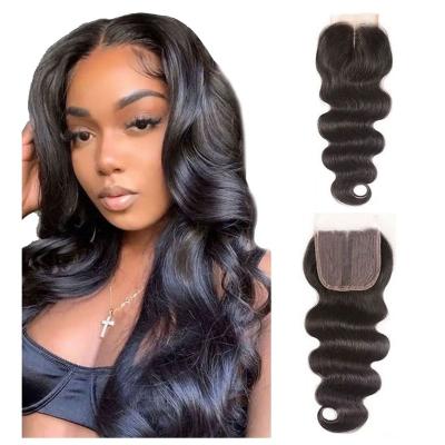 China Cheap Indian Hair 4x4 Lace Closure Wigs Cheap Deep Curly Lace Front Human Hair Wave Loop Bundles With Closure for sale