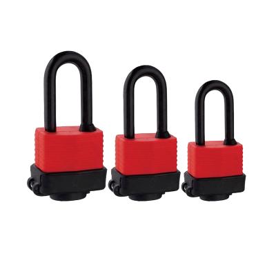 China Hot Sale Wholesale Security Padlock Locker Waterproof Heavy Duty Laminated Safety Laminated Padlock 30/40/45/50/65mm for sale