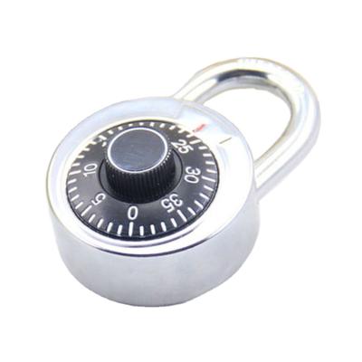 China High Security Round Swivel Plate Style Combination Padlock Password Travel Combination Lock with Master Key 40/45/50 mm for sale