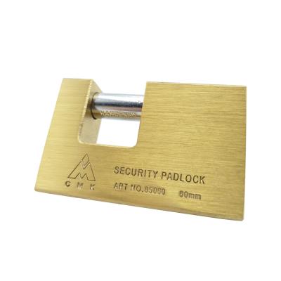 China Hot Sale Customizable Brass Logo Brass Body Small Rectangular 50mm Padlock for sale