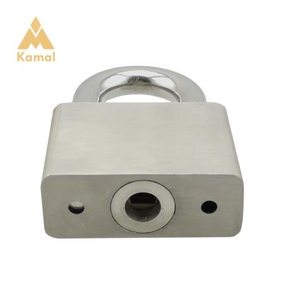 China Round Corner Solid Hardened Hot Sale Custom 60mm Outdoor Garden Security Stainless Steel Padlock Outdoor Lock for sale