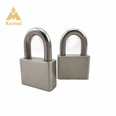 China Wholesale Quality Door Warehouse Padlock Round Corner Strong Solid Hardened Key Lock Customized Stainless Steel Key Lock Shop for sale