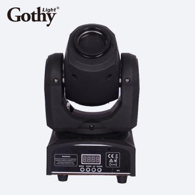 China Mini Spot stages led moving head 30w small light gobos cheap for sale