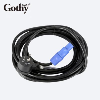 China Australian HOME THEATER Piggyback Plug Powercon Power Lead Cable Con 1m Power Cord To Pro 240V for sale