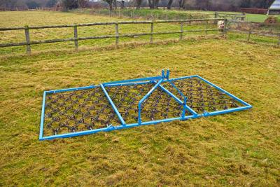 China Framed Harrows GHL10 10ft Wide,Chain Drag Harrow,Farm Equipment for Soil Cultivation for sale