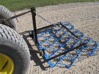 China Chain Harrow behind Estate Tractor,GHL6 6ft Wide,Farm Grass Harrow Lift Frames for sale