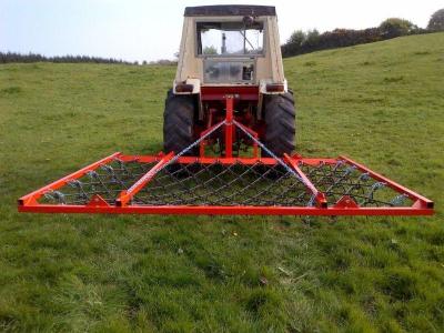 China Chain Pasture Harrows with Utility Vehicles,GHL14 14ft Wide for sale