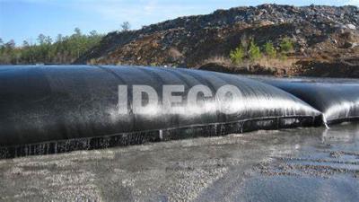 China Geotubes, Dewatering Geotextile Tubes, High Strength PP Woven Geotextile Sludge Tubes, Geobags, Geocontainers for sale