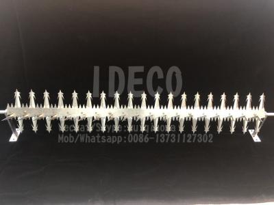 China Cobra Rotary Spikes, Rotating Wall Spikes, Fence Spikes Toppings, High Security Razor Spikes for sale