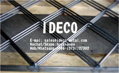 China Rhombus/Diamond Opening Pattern Welded Wire Mesh Panels, Diamond Welded Wire Mesh Fences/Ceilings for sale