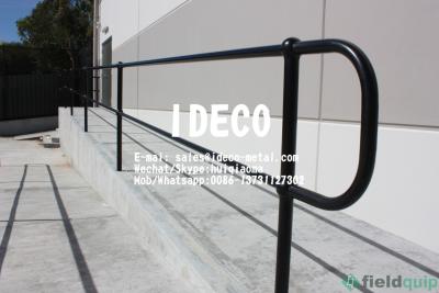 China Aluminum Ball Tube Handrails, Aluminium Ball Joint Fence Stanchions, Ball Joint Stair Hand Railings for sale