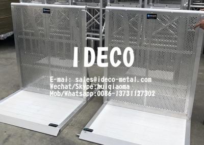 China Aluminum Concert Crowd Control Fencing,Temporary Safety Barrier,Portable Concert Stage Barricades Fence for sale