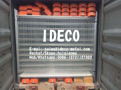 China Construction Hoarding Temporary Portable Steel Fencing, Mobile Fences for Building Sites/Festivals/Events for sale