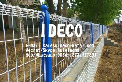 Китай Decorative Double Circle Welded Wire Fences, BRC Roll Top Fencing, Double Loop Top Fences for Garden Security продается