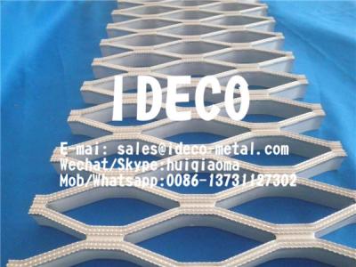 China Ampligrip, Expanded Aluminium Floor Gratings, Lightweight Roof Safety Access Walkways/ Platforms/ Stair Treads for sale