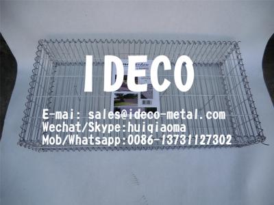 China Welded Gabion Boxes, Gabion Baskets Retaining Walls, Garden Wire Mesh Stone Cages, Decorative Gabion Planter for sale