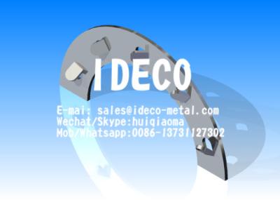 China Refractory Punched Tabs, Radius Tab Anchor, Pipe Tabs, Bullnose Tab, Raised Corner Tab for FCCU for sale