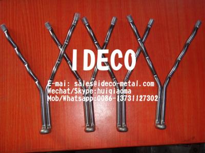 China Footed Corrugated Y-Anchor, Wavy/Crimped/Spiral Y-type Refractory Anchors, Weld Studs, Castable Anchors for sale