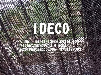 China Coil Mesh Drapes, Aluminum Alloy Metal Cascade Coil Drapery, Chain Link Curtain Wall, Coiled Wire Fabric Drapes for sale