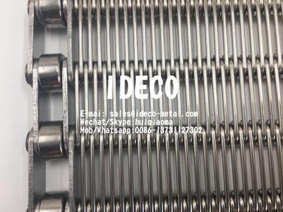 China Eyelink Metal Conveyor Belts, Eye-Link Belts, Eye-Flex Conveyor Belts, Wire Eyelet Link Belts, Wire Loop Belts for sale