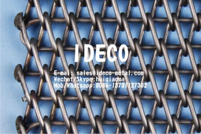 China (Double) Rod Reinforced Weave Chain Link Belting, Conventional Weave Belts, Woven Wire Mesh Conveyor Belts for sale