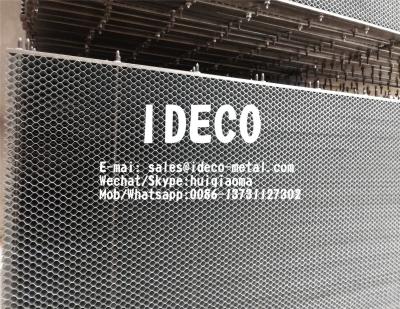 China Spot-welded Stainless Steel Honeycomb Cores & Panels for EMI Shielding, Vent Flow Straightener, Wind Tunnels for sale