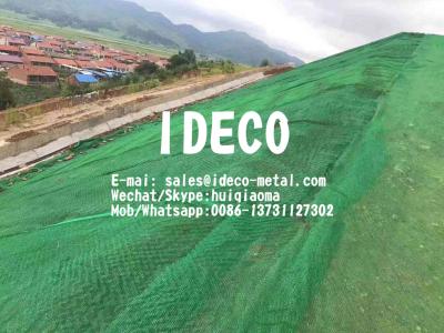 China 3D Erosion Control Mats, 3D Geomats, HDPE Plastic Geomat for Landslide Slope Stabilization to Vietnam for sale