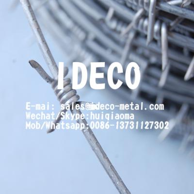 China Aluminized Barbed Wire, Aluminum Coated Barbwire, Aluminum Alloy Barbed Wires, Full Aluminum Barbedwire for sale