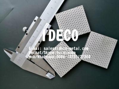 China Drilled Perforation, Micro-Hole Drilled Perforated Screen, Drilled Plates with Conical Holes, Premium Perforation for sale