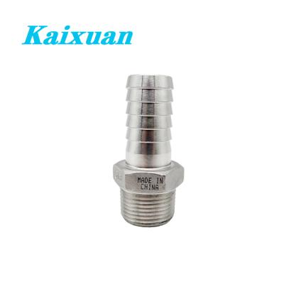 China Power tools ss304 316 stainless steel pipe fitting male threaded pipe nipple 1/8 - 4 inch made in China for sale