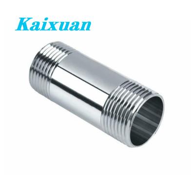 China Power Tools ss304 316 Stainless Steel NPT Male Threaded Pipe Nipple for sale